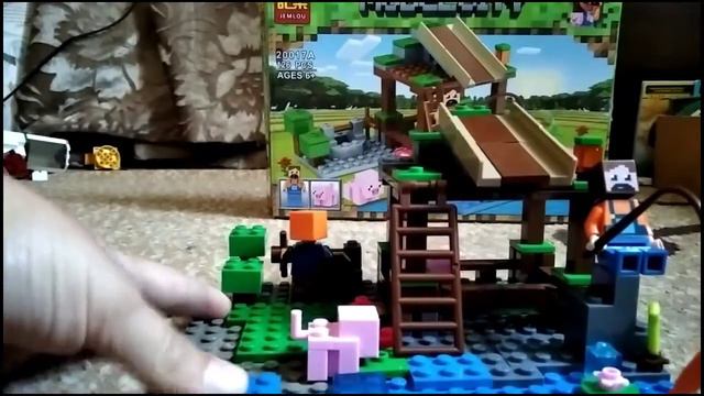 Обзор на набор Лего Minecraft 20017А model citi смотреть онлайн