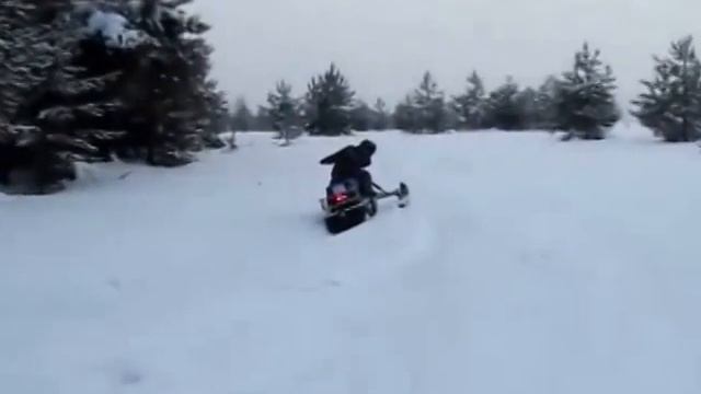 Снегоход Динго Т125 испытания смотреть онлайн