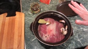 Буженина из свинины домашняя. Можно ли сделать ветчину дома?