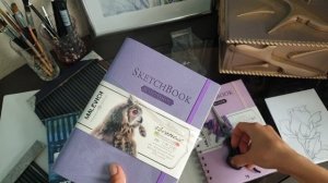 Распаковка и мини обзор на Скетчбук от Malevich. (малевич)