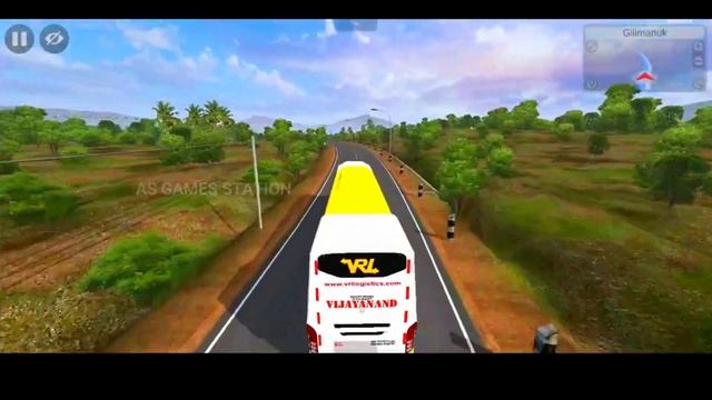 New Volvo Vrl SLEEPER BUS MOD For Bus Simulator Indonesia | Android Gameplay