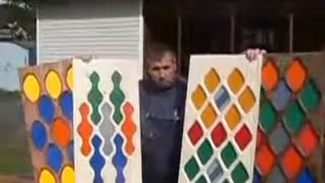 Витражи  Примеры простых витражей