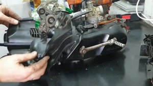 Ремонт двигателя HONDA DIO AF 34 CESTA (Часть 2)