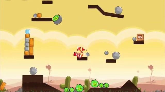 Official Angry Birds Walkthrough Poached Eggs 3-1 смотреть онлайн