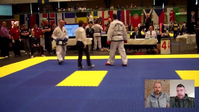 How To Beat Taller/Smaller Opponents ITF TKD Sparring смотреть онлайн