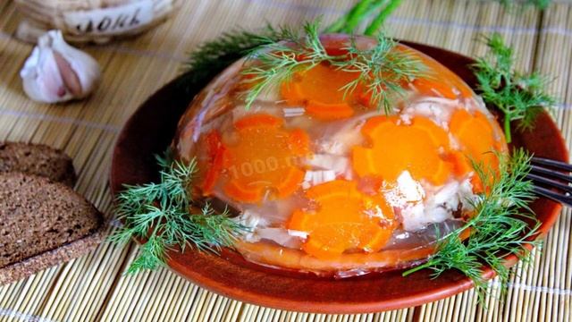 КАК ПРИГОТОВИТЬ ЗАЛИВНОЕ ИЗ КУРИЦЫ С ЖЕЛАТИНОМ? Быстрое и красивое куриное заливное с желатином