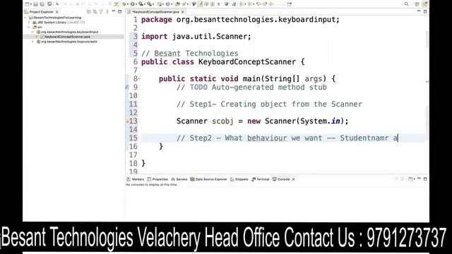 Different ways of Reading Inputs from Keyword in Java | Java Tutorial for Begineers in Tamil |Besan смотреть онлайн
