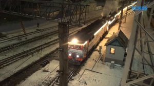 Прибытие «Поезда Деда Мороза»