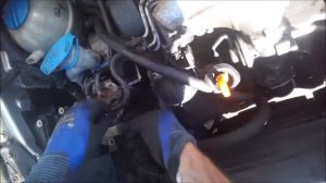 Touran 1T 2 0 BKD - FUEL FILTER REPLACEMENT