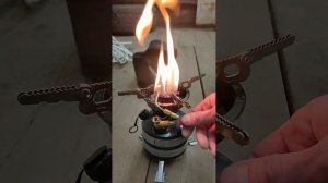 Примус BRS 12A на бензине галоша.