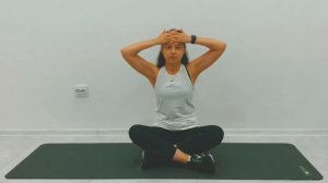 Изометрическое сокращение мышц-сгибателей шейного отдела