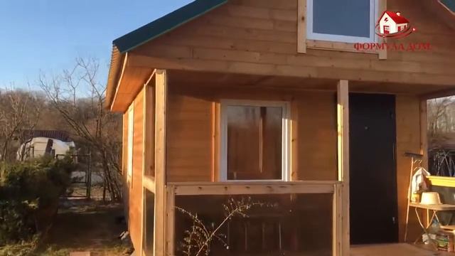 СК ФормулаДома Каркасный дом 4х6 Чкаловск смотреть онлайн