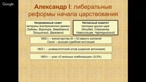 История России 8 класс 1-2 недели. Россия в первой половине XIX века