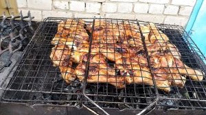Куриные голени на мангале ! Быстро и вкусно !
