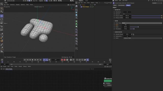 Softy Shapes C4D Asset Overview смотреть онлайн