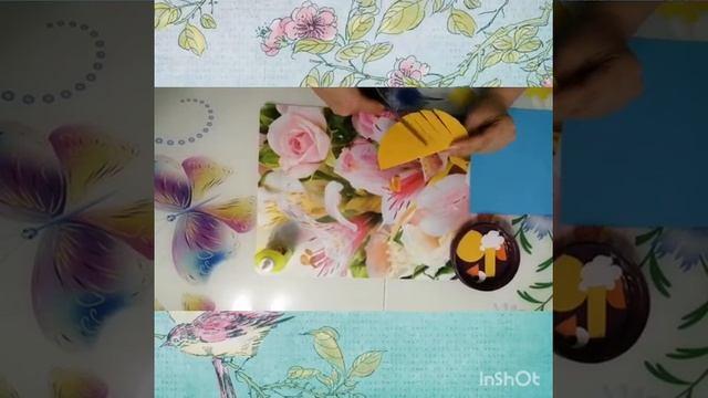 Аппликация "Птичка" Конобеева Л.В. смотреть онлайн