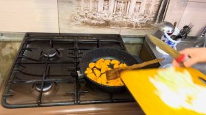 Неожиданно вкусный и сочный хек.