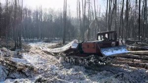 Тдт-55 работа весной🌞☀️😎