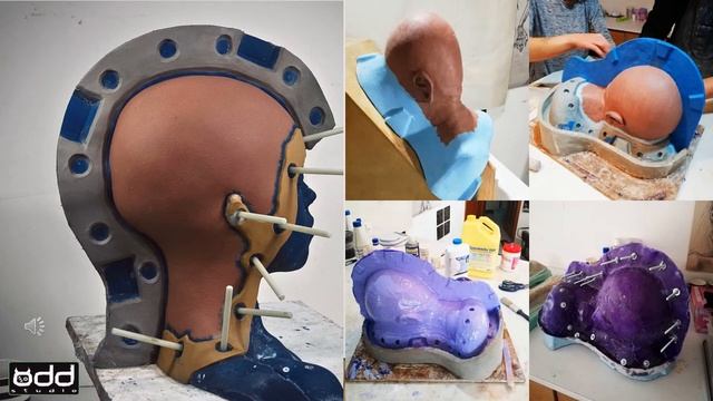 Накладки для пластического грима. Лекция