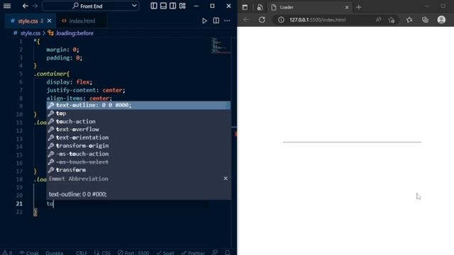 CSS Loader Effect | HTML & CSS смотреть онлайн
