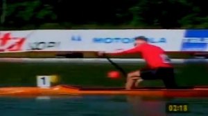 1993 ICF World Canoeing Championships Copenhagen, Men's C-1 1000 m Final. (16:9)