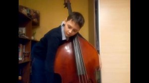 🔥Школьников играет на 🎻контрабасе и 🎹пианино