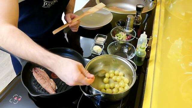 Как приготовить Скумбрию с виноградом/Mackerel with grapes смотреть онлайн