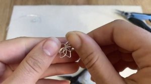 Lotus Necklace Wire Wrap Tutorial