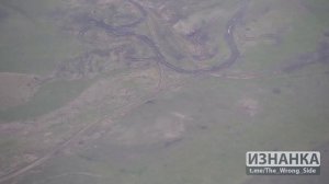 Уничтожение танка ВСУ в районе Белогоровки при помощи РСЗО/Destruction of the ukrainian tank by MRLS