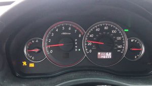 2008 Subaru Outback downshift idle surge, CEL P0420