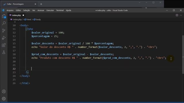 Como calcular porcentagem com PHP смотреть онлайн