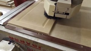 Фрезеровка мебельного фасада на станке ЧПУ