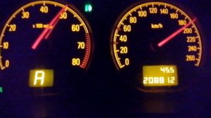 OPEL VECTRA C разгон 0-220 км/ч Easytronic