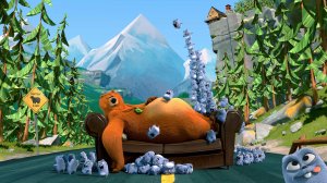 Детские песни про медведей \ Мультик медведь Grizzly 1
