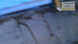 Залили кривой фундамент Смотрите как его выровняли перед укладкой плит перепады до 6 см