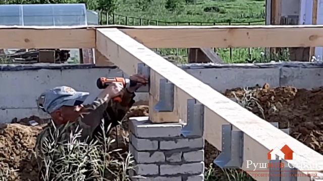 Строительство из бруса 150х150 смотреть онлайн