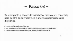 Ubuntu - Instalação do DokuWiki