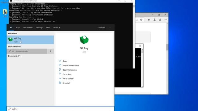 QZ Tray - Print Server - Windows смотреть онлайн
