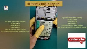 Nokia G10 Disassembly video