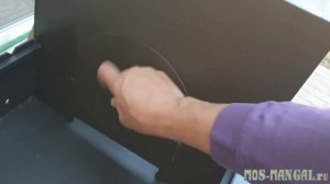 ? Мангал "Стиль СТ" ? с печкой под казан 8-12л и жаровней на 11 шампуров