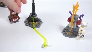 LEGO Ниндзяго Мотоцикл клинок Кая и снегоход Зейна 70667 Обзор