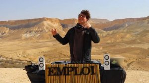🎶 EMPLOI at DESERT "NEGEV" in ISRAEL #dj #desert #music #djset