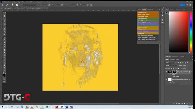 Removing black background with a photoshop action смотреть онлайн