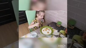 Как приготовить омлет. Ребёнок готовит сам.