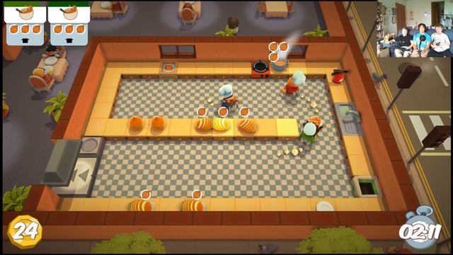 Games with Friends #2 - Overcooked Part 1: Showing Lee the Ropes смотреть онлайн