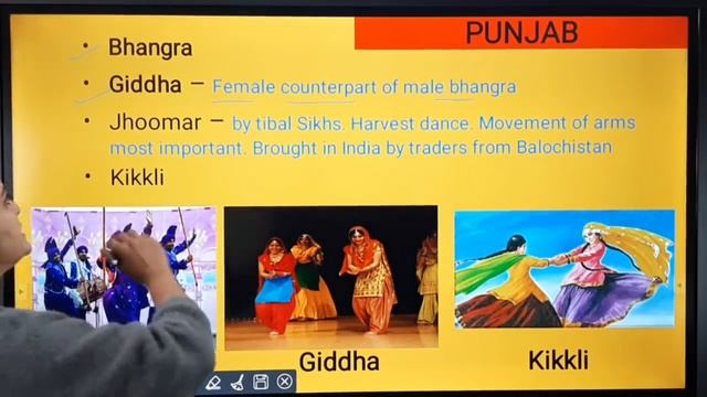 Folk Dances of India | भारत के लोक नृत्य | Indian Art and Culture | Memory Tricks by Richa Ma'am