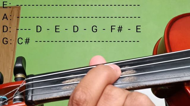 Como tocar Historia de un amor en violín  Segundo violín  en tono de  Em   Adornos  Final