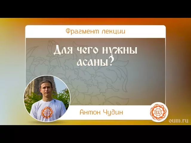 Для чего нужны асаны Антон Чудин