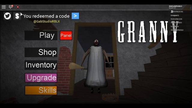 Roblox Granny Codes
