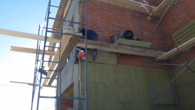 116-24 - Утепление стен минватой 165 плотности по системе Церезит смотреть онлайн